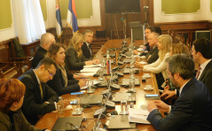 3 December 2018 The Chairman and members of the European Integration Committee in meeting with the members of the German Bundestag